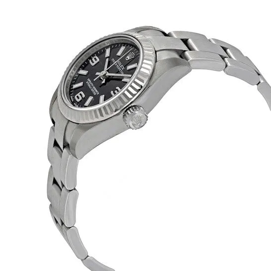 Bracelets Original Rolex Lady Oyster Perpetual 26 Black Dial Stainless Steel Oyster Bracelet Automatic Watch 176234BKSAO JMS always Bracelets Original Rolex Lady Oyster Perpetual 26 Black Dial Stainless Steel Oyster Bracelet Automatic Watch 176234BKSAO JMS always