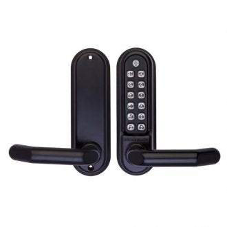 Non-Deadlocking |  Digital Lock M/Grade Pro Blk 5001 Lever/Lever Ecp Locking Solutions Non-Deadlocking